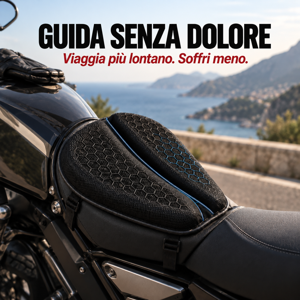 Cuscino Gel Moto