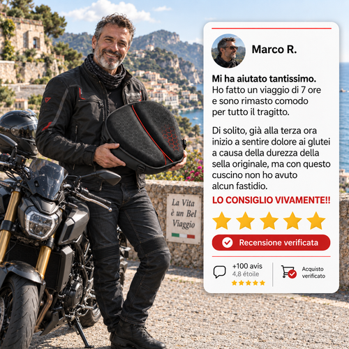 Cuscino Gel Moto
